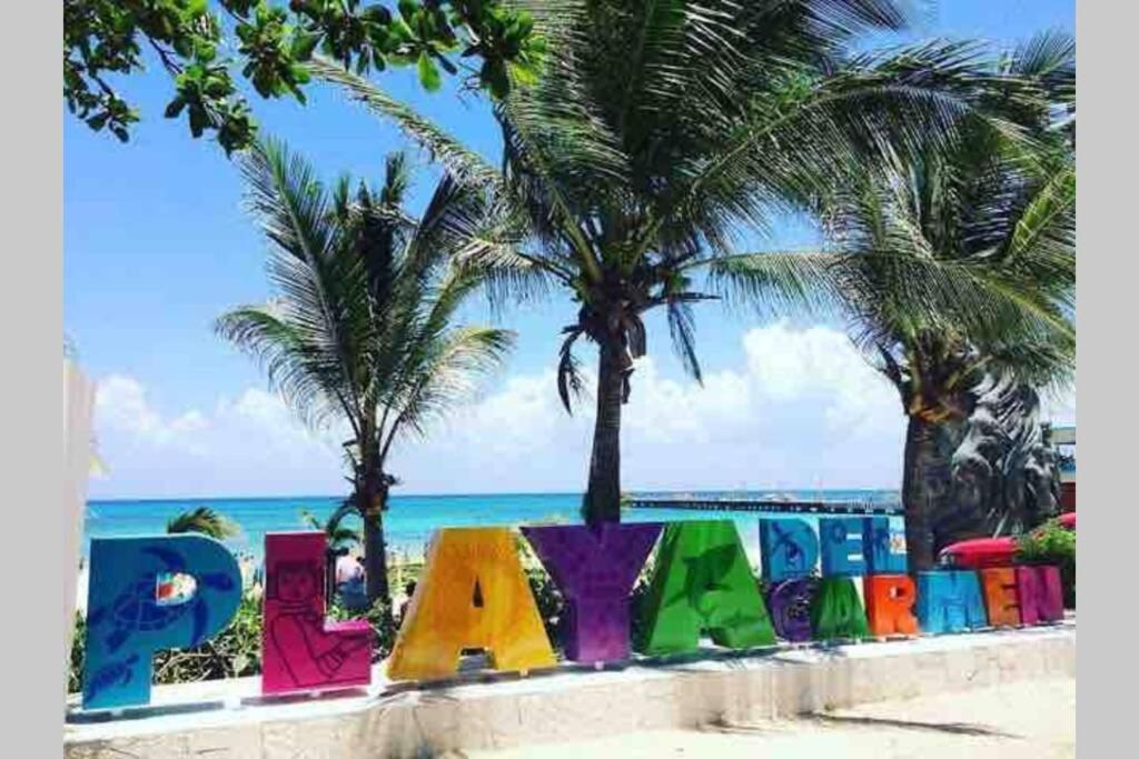 Vive Tus Vacaciones, Depa Nuevo Playa Del Carmen 아파트 외부 사진